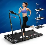 [Black Lord] Electric Walking Pad Treadmill Under Desk with Foldable Handle 3.3HP, GS4H Series