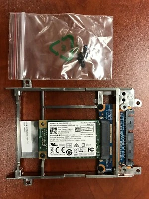 DELL E7450 E7440 256GB 6GB/S MSATA SOLID STATE DRIVE SSD FCN4M W/ TRAY CADDY