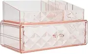 Makeup Organizer Acrylic Cosmetic Storage Drawers and Jewelry Display Box (1 drawer)