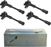 4Pcs Ignition Coil. Compatible For Kuga 2013-2014 Compatible For Fiesta ST 1.6 Compatible For Volvo V40 2013-2015 S60 S80 V60 V70 BM5G12A366DA.