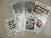 NIP Sewing/Quilting Patterns Lot (Elk, Deer, Barn, Bear on Motorcycle, etc)