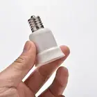 E17 to E27 Socket Base LED Halogen CFL Light Bulb Adapter Converter Holder 3BUI