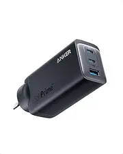 Anker 737 GaNPrime, 120W USB C Charger, PPS 3-Port Fast Compact Wall Charger for MacBook Pro/Air, iPad Pro, iPhone 16 Pro Max/15/14, Galaxy S22/S21, Dell XPS 13, Note 20/10+, and More Devices