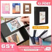3'' 64 Slots Photo Album For FujiFilm Instax Mini Polaroid Fuji Film Camera 9 11