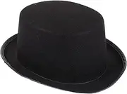 [WOFASHPURET] Retro Black Hat Wide Eaves Women's Jazz Cap Comfortable Breathable Lightweight
