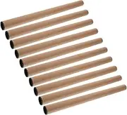 OFFSCH 10Pcs Kraft Paper Mailing Tube Art Carrying Case for Storing and Transporting Posters Artwork Documents for DIY Projects and Shipping