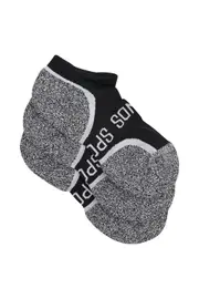 [Bonds] Bonds Womens Ultimate Comfort Low Cut 3 Pack Socks in Black Size: 3-8 3-8 Black