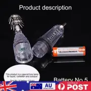 LED Light Bait Waterproof LED Squid Hook Portable Octopus Bait for Night Fishing