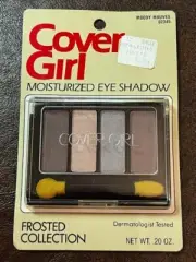 Vintage Cover Girl Eye Shadow Frosted Collection NOS 1980s Moody Mauves
