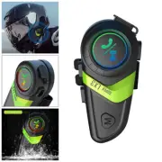Motorbike Helmet Intercom System Bluetooth 5.0+EDR Motorcycle Headset Motorcycle