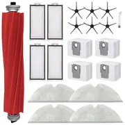 Replacement Accessories For Max/ Max+ Vacuum Cleaner Main Side Brush Hepa Filter Mops Dust Bag