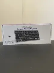 Original MICROSOFT MS Wireless Bluetooth Compact Hybrid travel Keyboard Black