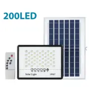 Waterproof Remote LED Solar Flood Street Light Outdoor Garden Security Wall Lamp