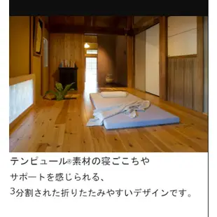 【日本直送】含關稅 TEMPUR 丹普  FUTON SIMPLE S 單人床墊 可三折收納 日式簡易薄墊 折疊