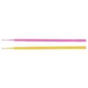 House Brand Dentistry 101318 Micro-Brush Applicators Fine Yellow & Pink 4 x 100P