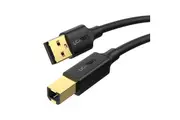 Universal Printer Scanner Cable USB 2.0 Type A Male to B Male GOLD PLATED