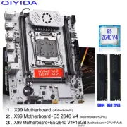 X99 Motherboard Set LGA 2011-3 Kit Combo Xeon E5 2640 V4 CPU DDR4 8Gbx2Pcs=16Gb