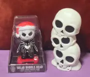 BUNDLE SOLAR BOBBLE HEAT LIGHT AND SKULL TOY LIGHT UP