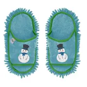 Frosty the Snowman Microfibre Cleaning Slippers