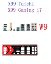 Backplate For ASRock X99 Taichi, X99 Gaming i7 Motherboard IO Shield plate i/o