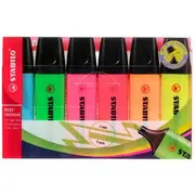 Stabilo Boss Highlighters Assorted 6 Pack
