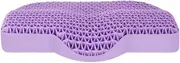 JNC 3D Pressure Relieving TPE Neck Pillow (Purple)