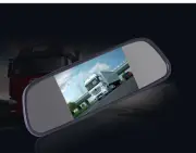 US - 5" TFT LCD Mirror Screen Monitor For Car Rear View Backup Camera Reversing