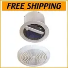 Modern 50 CFM Ceiling Exhaust Fan - 7" Bladeless Design for Small Spaces