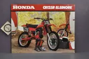 Vintage NOS 1980 Honda CR125 R Elsinore Brochure Spec Sheet Flyer