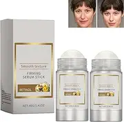 Retinol Facial Firming Stick, Retinol Firming Serum Stick, Neck and Face Serum Care Stick, Keep Skin Hydration, Anti-Aging Face Moisturizer, Improve Skin Elasticity, Reduces Fine Lines (2pcs)
