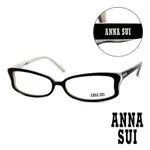 ANNA SUI 日本安娜蘇 魔幻時尚蝴蝶造型平光眼鏡(黑) AS10001