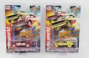 AW AUTO WORLD SNAKE & MONGOOSE DUSTER & CUDA SUPER CON SLOT CAR NEW