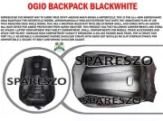 "OGIO BACKPACK, BLACK & WHITE"
