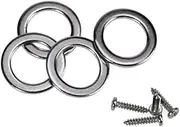 Generic 4pcs Bass Machine Heads Bass Machine Head Tuners 2l2r Bass Tuners Bass Tuning Pegs Silver