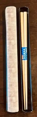 Reusable Portable Chopsticks & Chopstick Case set made in Japan