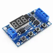 12V 24V Digital Trigger Cycle Timer Delay Switch Dual MOS Tube Control Module