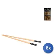 6x Sushi Box 6 Pairs Of Chopsticks Sushi Wooden H&h