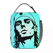 c304 Rafael Nadal Illustration Funart Lunch Bags Insulated Lunch Tote Waterproof Bento Box Picnic Bags for Woman Work Children School k304