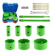 14PCS Concrete Hole Saw Kit, Masonry Hole Saw, SDS Plus & Max Bit Shank for C...
