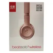 Beats Solo 3 Wireless Headphones by Dr Dre Special Edition - Rose Gold