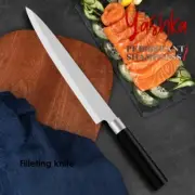 8 Inch Filleting Knife Japanese Chef Sushi Sashimi Kitchen Home Tool Minimalist