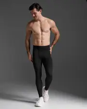 Base Layer Compression Tights, 2XU, S, Black/Nero, Male