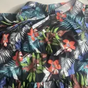 Shein Fit Plus Size 22-34 2 Piece Floral Top & Skirt Set