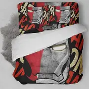 v4967 Bed Sheets Ironman Art Bedding Set Duvet Cover Set pillowcase Bed Sheets IU4967