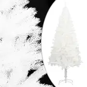 Artificial Christmas Tree Lifelike Needles White 210 cm vidaXL