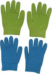 2 Pairs Gloves Hand Care Gel Moisturizing Elastic Gloves for Spa Manicure