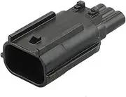 2 Sets 3 Pin Car/Probe Sensor Waterproof Plug Automobile Male Female Connector Socket with Terminals(Follow me Cheaper)