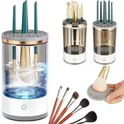 VINTOMME Electric makeup brush cleaner, makeup brush cleaner and dryer, beauty brush set, eyeshadow, blush brush, is the best gift for wife, girlfriend, mom