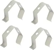 Abaodam 4Pcs BBQ Probe Holder Clips Easy Setup Thermometer Clip for Grill Smoker Oven Temperature Readings for Outdoor Cooking and Barbecuing