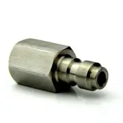 2 Pieces PCP HPA Fill Fitting 8mm Female Quick Connection Adaptor M10/ BSP/ NPT